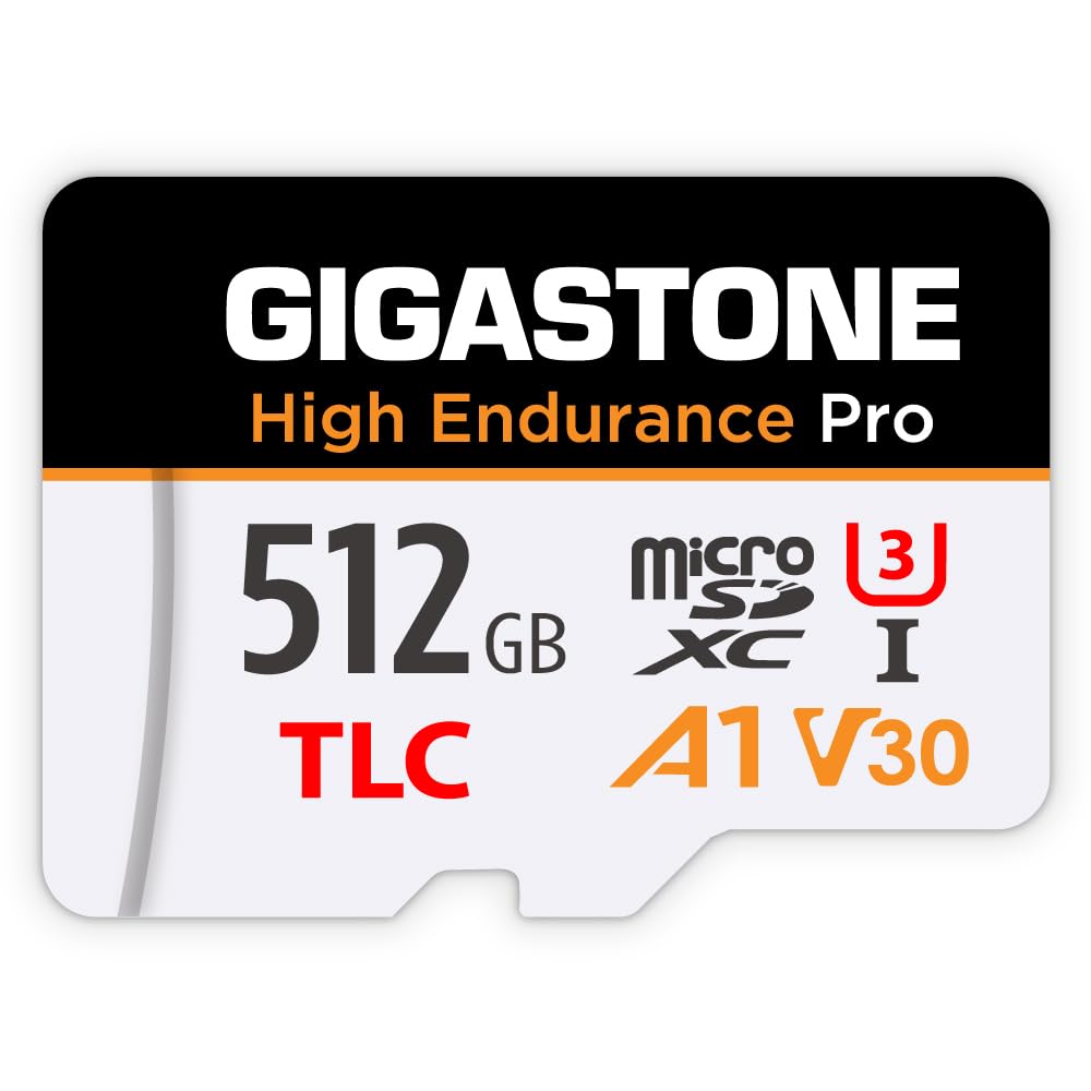 [5-Yrs Free Data Recovery] GIGASTONE Micro SD Card for REDTIGER ROVE, High Endurance Speed Up to 100MB/s, MicroSDXC UHS-